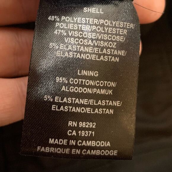 Tibi black Anson Stretch Rib Insert Loden Riding Pants Trousers sz 2 - Picture 9 of 9